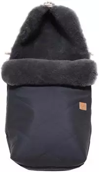 Kaiser Natura Graphit Lammfell-Fußsack (6540725)