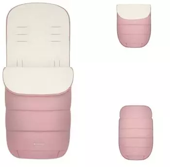 KIKKABOO Classic Fu&szlig;sack Fleece, wasserabweisend, pink (31108040176)