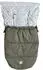 Kaiser Small Jersey Hooded Babyschalen-Fußsack, olive green (65327)