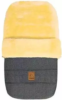 Heitmann Felle Lammfellfu&szlig;sack Serie Eisb&auml;rchen (grau-meliert)