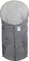 Heitmann Eisb&auml;rchen Fu&szlig;sack Babyschale, Design:hellgrau/grau HG