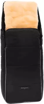 Werner Christ Baby Lammfell-Fußsack Cortina black