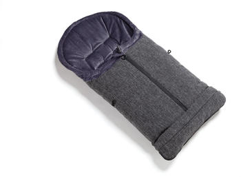 TFK Fußsack mit verlängerbarem Fußteil premium anthrazit