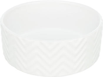 Trixie Keramiknapf inkl. Muster 1,6 Liter &Oslash; 20cm wei&szlig; (25025)