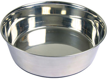 Trixie Hundenapf aus Edelstahl inkl. Gummiboden 1,7 l/&oslash; 21cm (25073)