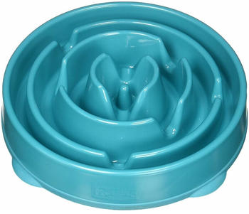 Outward Hound Fun Feeder Slo-Bowl Anti Schling Napf Medium t&uuml;rkis (51006M)