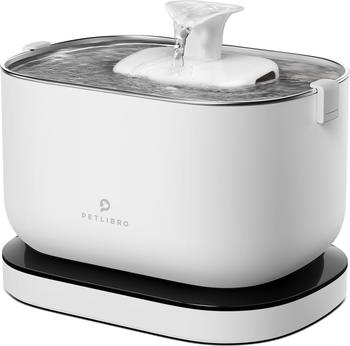 Petlibro Dockstream akkubetriebener automatischer Katzenbrunnen wei&szlig; (PL-WF115-91W)