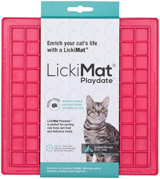 LickiMat Playdate Cat pink