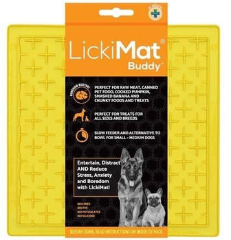 LickiMat Classic Buddy yellow