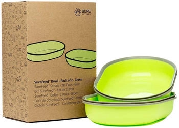SureFeed Schale ungeteilt 400ml 2er Pack gr&uuml;n