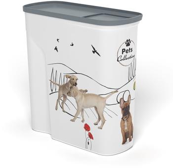 Curver Hundefutter Container weiß 6 l / 2,5 kg
