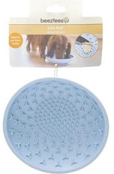 Beeztees Leckmatte Schale Silikon hellblau