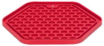 Beeztees Leckmatte Hexagon Silikon pink