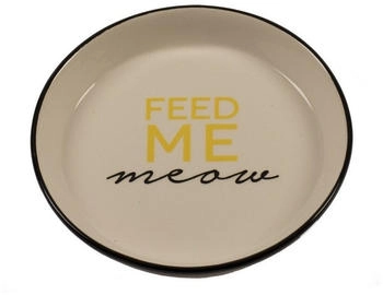 Duvo+ Futternapf Feed Me Meow Stone 13,8cm