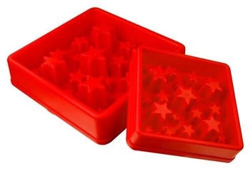 Holland Animal Care Eat Slow Live Longer Anti-Schlingnapf Star rot Maße: 20 x 20 cm