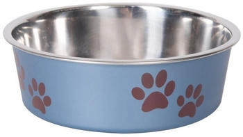 Karlie Hundenapf Edelstahl Ascar blau-metallic 450ml