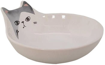 Nobby Katzen Keramik Schale Kato weiß Ø 12 x 5,5 cm 0,15 l
