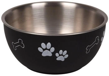 Flamingo FUTTERNAPF KENA MIT Deckel SCHWARZ L 17,2CM1250ML