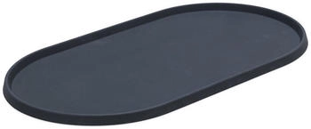 Designed by Lotte Platzset Oona Hundenapf Silikon Anthrazit 55x30 cm