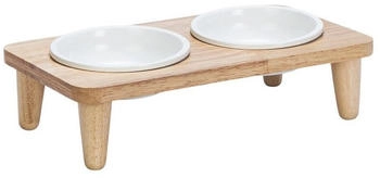 Designed by Lotte Dinnerset Djeha - Katzenfutter Napf - Holz
