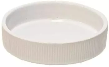 Nobby Hunde Keramik Napf Rilla weiß Ø 13,5 x 3,5 cm 300 ml