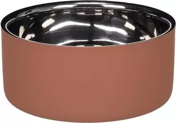 Flamingo Hundenapf Edelstahl 1,2 L Ø17 cm Doppelwand für längere Frische rutschfest & spülmaschinenfest Hundenapf Xara