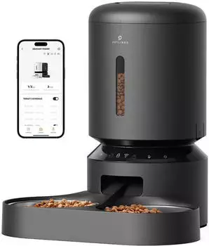 Petlibro Granary WiFi Futterautomat mit Doppelnapf bis 5 l Trockenfutter