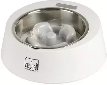 EBI Europet-Bernina Antischlingnapf Anti-Schling-Napf Volga mit Waage weiß
