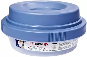 TILTYBowl Trinknapf f&uuml;r Hunde XL taubenblau