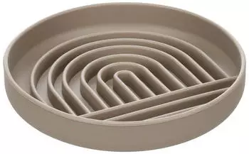 Flamingo Slow Feeder Rainy Taupe Durchmesser 20CM