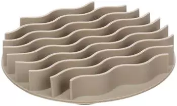 Flamingo Slow Feeder-Einsatz KAJA Taupe Durchmesser 15CM