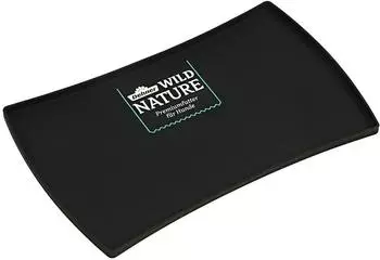 Dehner Wild Nature Napfunterlage Silikon, anthrazit, 48x30x1,5cm (3100682)