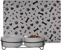 Ritzenhoff & Breker Taro Hunde-Napfset &oslash; 17 cm mit Unterlage