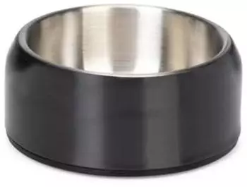 Designed by Lotte Noar Hundenapf Edelstahl, schwarz, 940ml