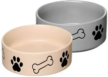 Ritzenhoff & Breker Mika Dog Futternapf Steingut ø18,5cm 2er-Set