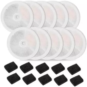 LuxusKollektion Filter Unit 3.0 Harz & Aktivkohle, 10er-Set, für Everweet Solo SE/2/3 Pro/3/2s