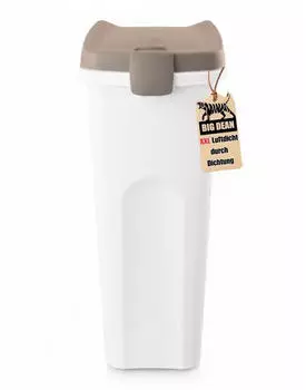 BigDean Futterbehälter 40L mit Rädern, Dichtungsring, verbindbar