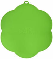 Catit Trinkbrunnen- Oder Napfschutz - Rutschfestes Silikon - Blumenform - Gr&uuml;n