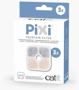 Catit PIXI Trinkbrunnenfilter 3er-Pack