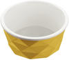 HUNTER EIBY Keramik-Napf, Futter- und Trinknapf, rutschhemmend, 1900 ml, gelb