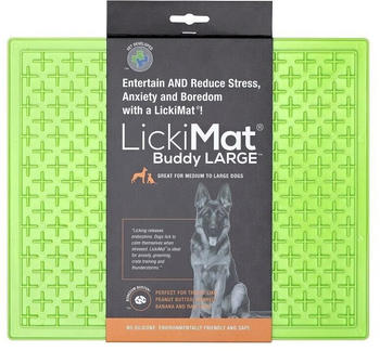 LickiMat Buddy L 30,5x25,5cm grün
