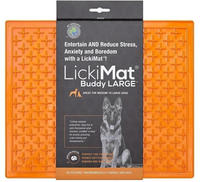 Buddy Schleckmatte Orange - Gr&ouml;&szlig;e L - LickiMat 1 St