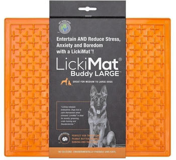 LickiMat Buddy L 30,5x25,5cm orange