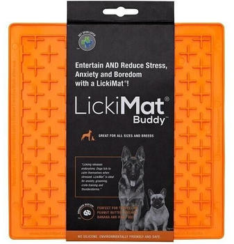 LickiMat Buddy S 20x20cm orange