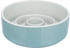 Trixie Slow Feeding Napf grau/blau