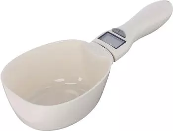 Kerbl Digitale Futterschaufel max. 800 g Creme (3228274)