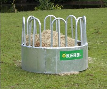 Kerbl Rundraufe mit 8 Fressplätzen, feuerverzinkt, für Pferde (291257)