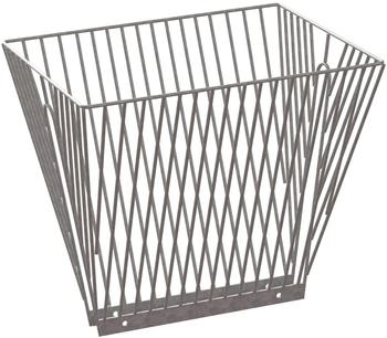 Kerbl Heuraufe doppelt verzinkt 20 mm Stababstand 53 x 44 x 48 cm (3232)