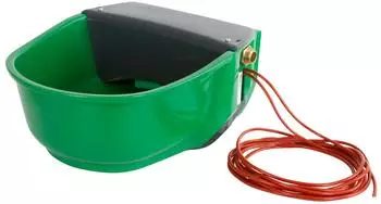 Kerbl Schwimmertränkebecken SH30 mit Rohrbegleitheizung 24V, grün (222065)