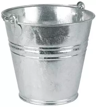 Kerbl Wassereimer verzinkt mit Tragegriff 9l, 28cm